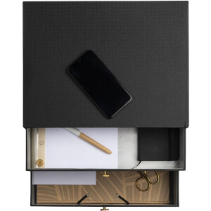 Exacompta Box 2 zásuvky OfficeByMe černá