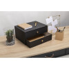 Exacompta Box 2 zásuvky OfficeByMe černá