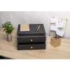 Exacompta Box 2 zásuvky OfficeByMe černá