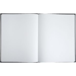 Exacompta 47688E Kniha návštěv 100 stran 27x22cm barva slonové kosti černá