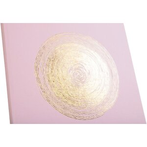 Exacompta 47983E Kniha návštěv Ellipse Pink 100 stran zlatá 27x22 cm