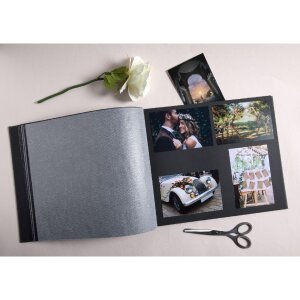Exacompta 60248E Šroubovací album 40 stran černé 37x29cm Art black
