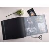 Exacompta 60248E Šroubovací album 40 stran černé 37x29cm Art black