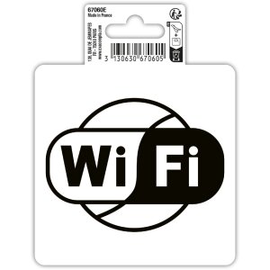 Exacompta cedule Wifi PVC 10x10cm