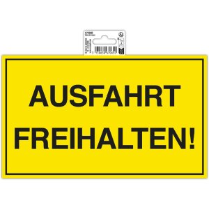 Exacompta 67065B Značka Keep exit clear 25x15 cm PVC...