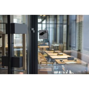 Exacompta 67180E Samolepicí cedule pro videodohled 7,5x7,5 cm šedá
