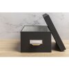 Exacompta 79601E Office by me box set 3-dílný černý s držákem štítků