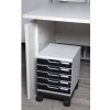 Exacompta 326714D Kolečka pro zásuvkové boxy Modulo Black Office