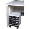 Exacompta 326714D Kolečka pro zásuvkové boxy Modulo Black Office