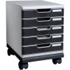 Exacompta 326714D Kolečka pro zásuvkové boxy Modulo Black Office