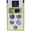 Exacompta STORE BOX MULTI zásuvkový box 11 otevřených zásuvek světle šedý