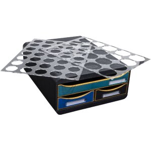 Exacompta zásuvkový box se 3 zásuvkami Neo Deco Small Box v různých barvách