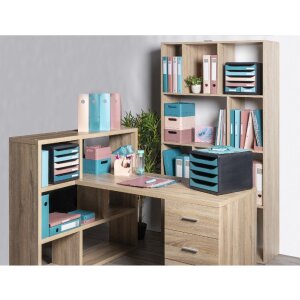 Exacompta 31034D Big Box zásuvkový box 4 zásuvky Skandi pacific blue A4+