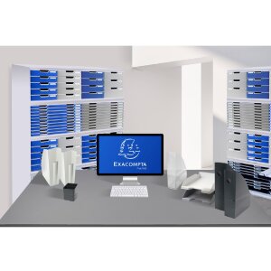 Exacompta 3501440D Flex Box Office černá šedá