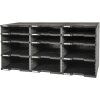 Exacompta ModuloDoc 385714D 12 přihrádek bez zásuvek EcoBlack Tmavě šedá