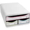 Exacompta 311913D SMALL-BOX se 3 zásuvkami Black Office White Harlequin