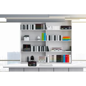 Exacompta 302913D Zásuvkový box MODULO A4 10 zásuvek Bílý Harlekýn