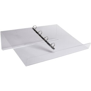 Exacompta 81458D Stolní čtecí stůl A3 s kroužkovým mechanismem křišťálový