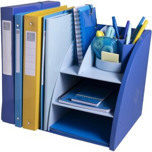 Exacompta 394202D Stolní organizér Bee Blue Námořnická modrá Světle modrá