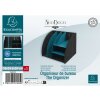 Exacompta 394505D Stolní organizér Neo Deco černo-modro-zelený