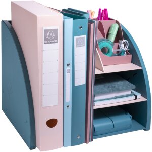 Exacompta 394606D Stolní organizér Skandi Pacific Blue Nude