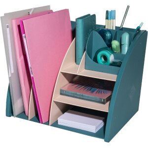 Exacompta 394606D Stolní organizér Skandi Pacific Blue Nude