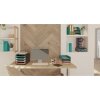 Exacompta 394606D Stolní organizér Skandi Pacific Blue Nude