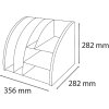 Exacompta 394606D Stolní organizér Skandi Pacific Blue Nude