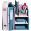 Exacompta 394606D Stolní organizér Skandi Pacific Blue Nude