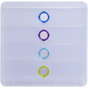 Exacompta Chromaline zásuvkový box 4...