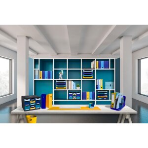 Exacompta 3500383D FLEX BOX Bee Blue Námořnická modrá Světle modrá