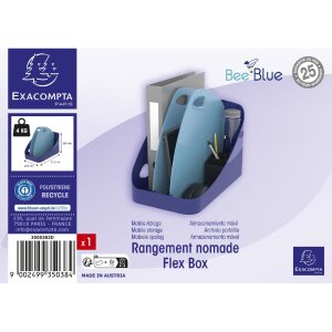 Exacompta 3500383D FLEX BOX Bee Blue Námořnická modrá Světle modrá