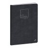 Quo Vadis Life Journal Black 15x21 cm papír Clairefontaine s tečkovanou mřížkou