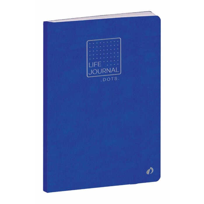 Quo Vadis Life Journal Blue 15x21 cm Clairefontaine papír Tečkované tečky