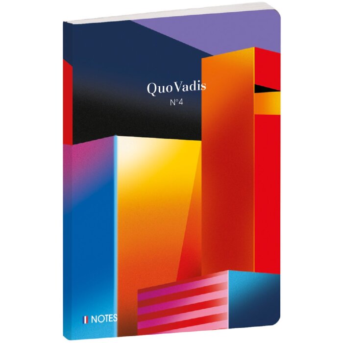 Quo Vadis Zápisník Iconic Multicoloured Lined 15x21 cm