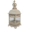 Clayre & Eef 6Y5586 Lucerna Železné sklo Šedozelená 20x20x51 cm Starožitný styl