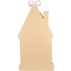 Clayre & Eef 5PR0137 Dekorace domeček 50x15x93 cm
