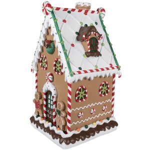 Clayre & Eef 6PR4253 Dekorace domeček 28x28x51 cm