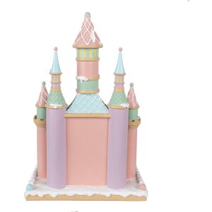 Clayre & Eef 6PR4262 Dekorace Zámek 27x18x42 cm