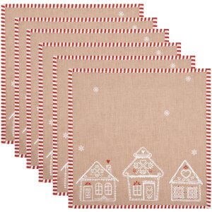 Clayre Eef ubrousky sada 6 perníčků 40x40 cm...