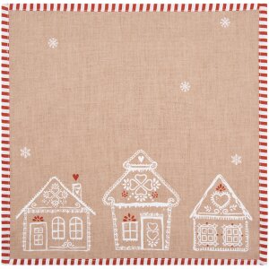 Clayre Eef ubrousky sada 6 perníčků 40x40 cm bavlna venkovský styl
