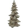 Clayre & Eef Vánoční ozdoba na stromeček hnědá 19x18x36 cm Polyresin ve venkovském stylu