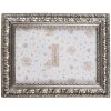 Rámeček na obrázky Clayre & Eef 10x15 cm Stříbrný český design