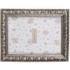 Clayre & Eef 2F1172 Fotorámeček stříbrný 17x2x22 cm / 13x18 cm Boho styl