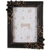 Clayre & Eef 2F1186 Fotorámeček černý 15x2x20 cm Vintage Boho styl