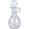 Clayre & Eef 6GL4898 Karafka transparentní retro styl sklo Ø8x15 cm 175ml