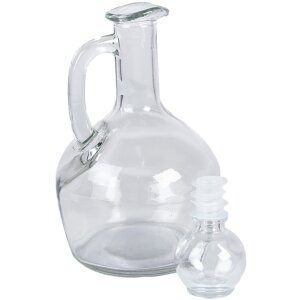 Clayre & Eef 6GL4906 Karafa 400 ml Ø 10x18 cm