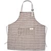 Clayre & Eef KT041.037G Zástěra 65x70 cm hnědá