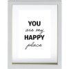 Hama Portrétní rám Happy 10x15 cm Dřevo MDF Bílá Portrétní a horizontální formát