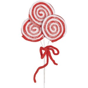 Clayre & Eef 65854 Dekorace Lollipop 15x1x30 cm...